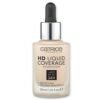 Catrice HD Liquid Coverage Foundation 30ml, No. 010 Light Beige, 1ea