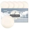 Tamsaa Goat Milk Moisture Soap White, 90g, 6ea
